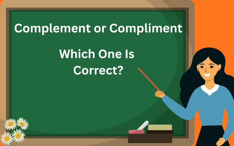 complement or compliment