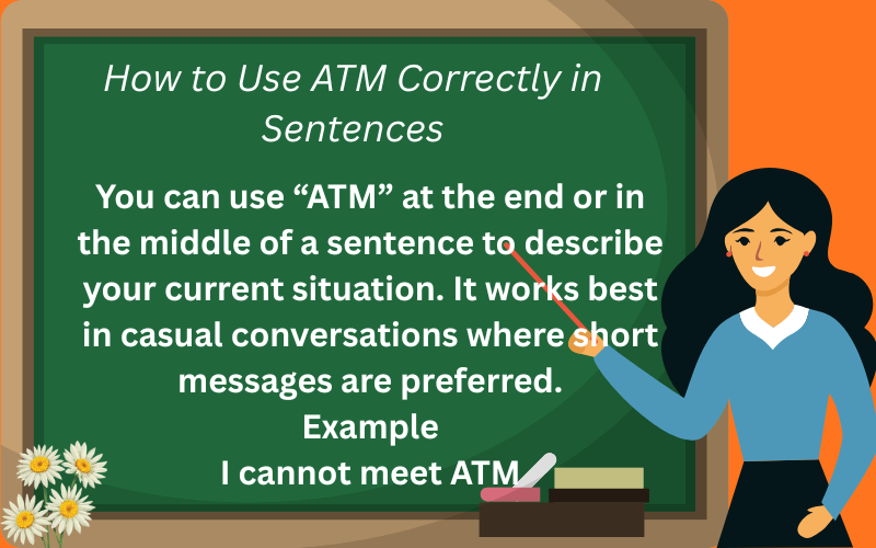 atm meaning in text
