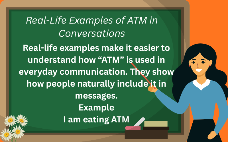 atm meaning in text