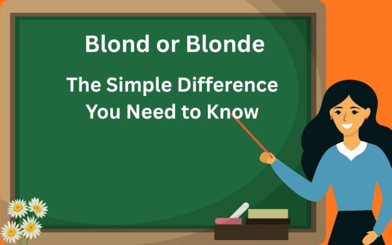Blond or Blonde: What’s the Difference? Easy Guide