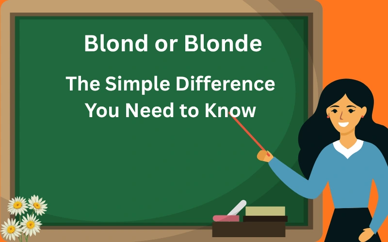 blond or blonde