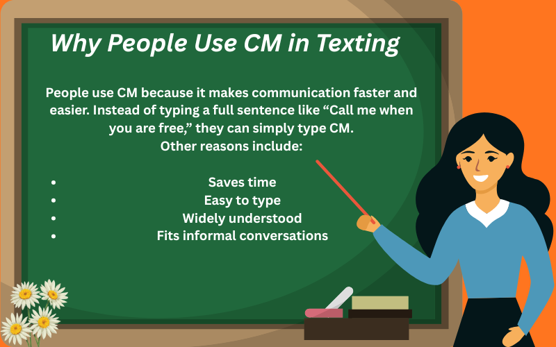 cm meaning in text