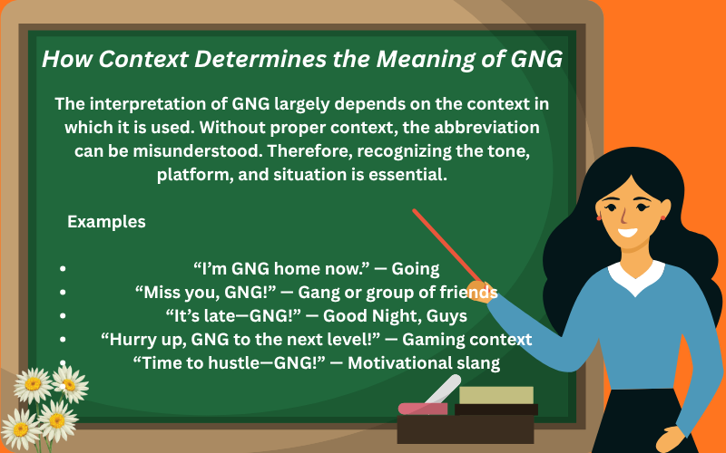 gng meaning in text