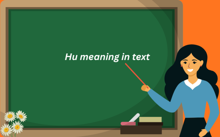 hu meaning in text