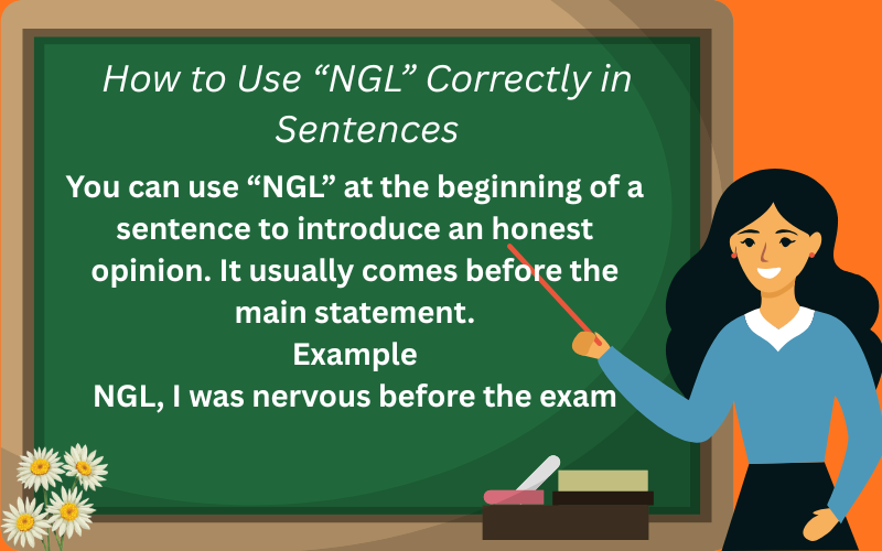 ngl meaning in text