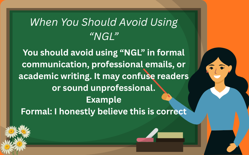 ngl meaning in text