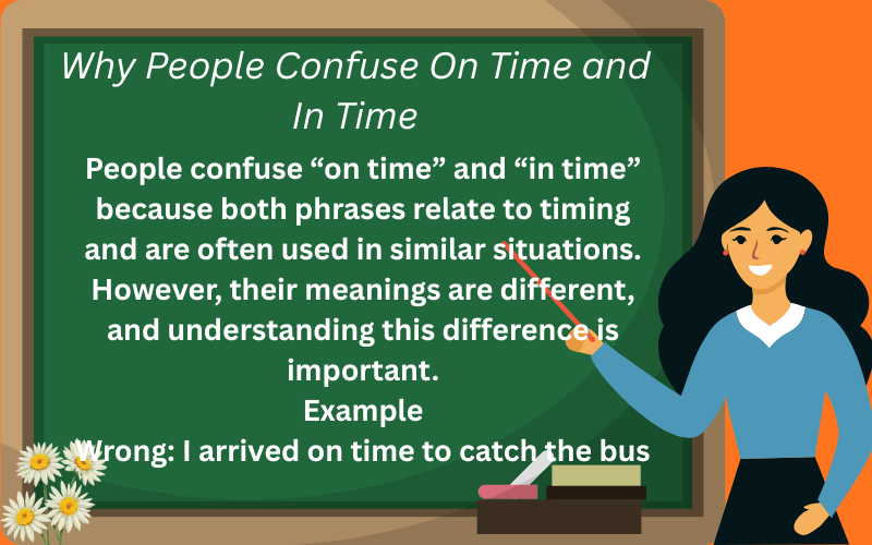 on time or in time