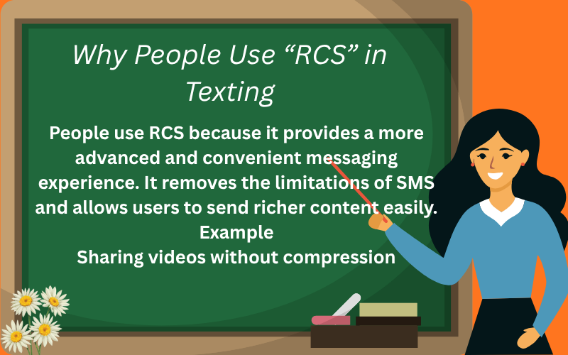 rcs meaning in text