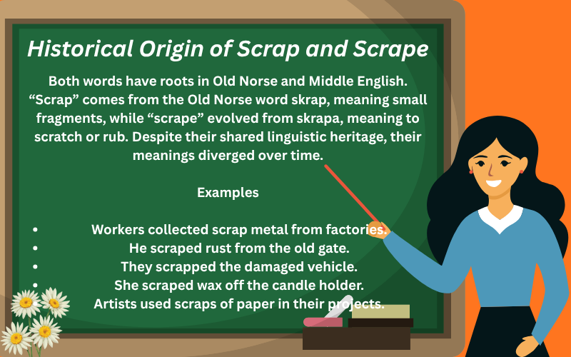 scrap or scrape