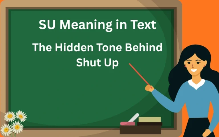 su meaning in text