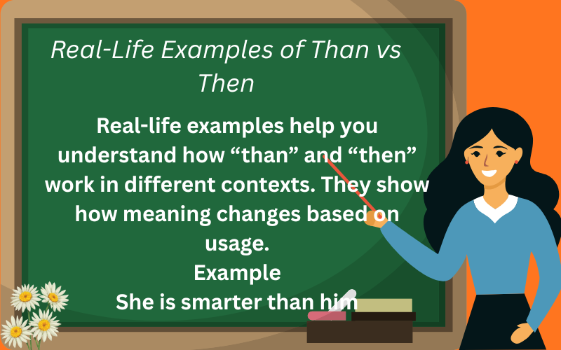 than or then