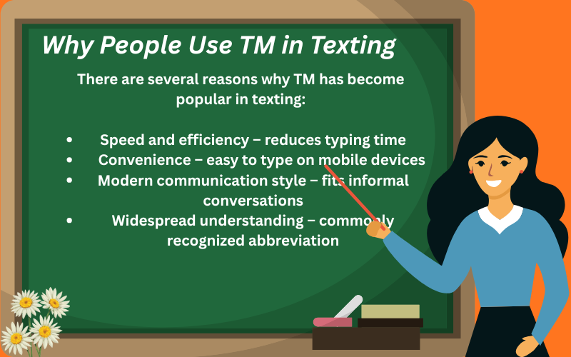 tm meaning in text