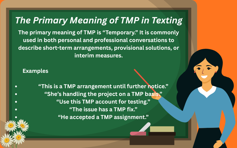 tmp meaning in text