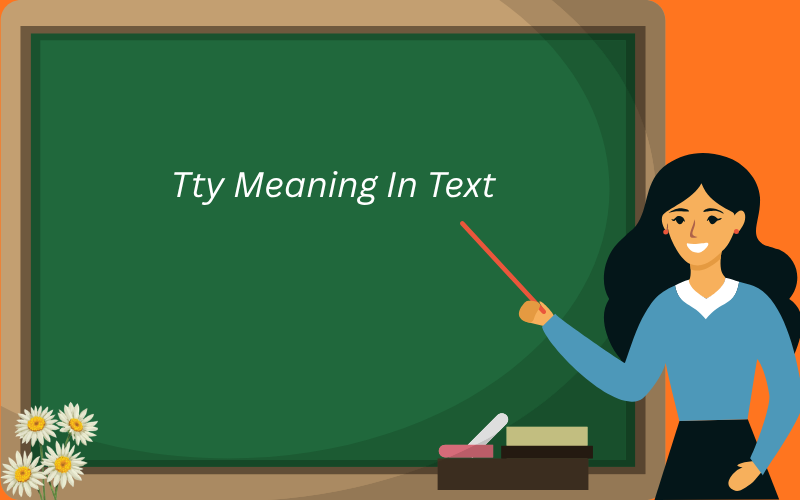 tty meaning in text