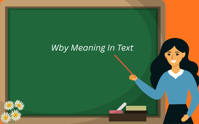 wby meaning in text