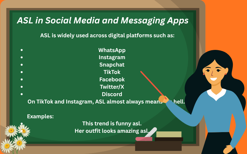 what does asl mean in text