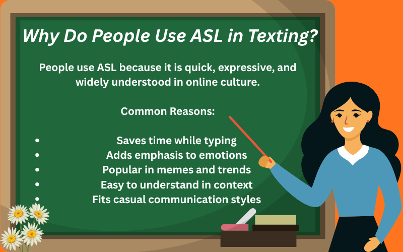 what does asl mean in text