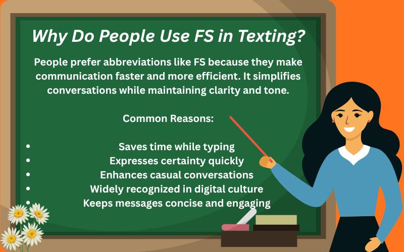 what does fs mean in text