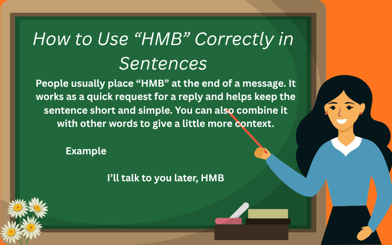 what does hmb mean in text