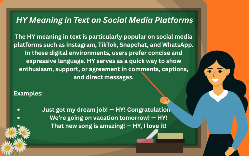 what does hy mean in text