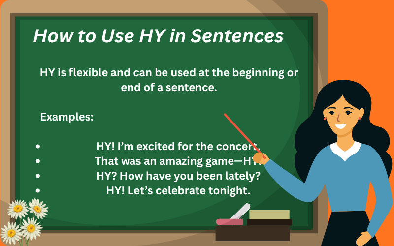 what does hy mean in text