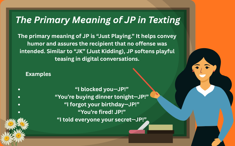what does jp mean in text