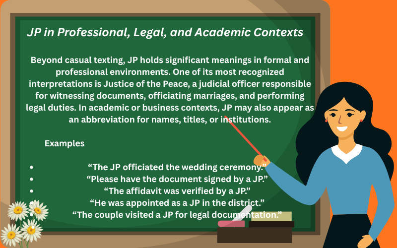 what does jp mean in text