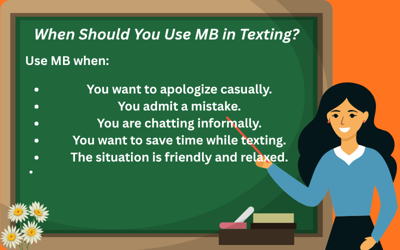 what does mb mean in text