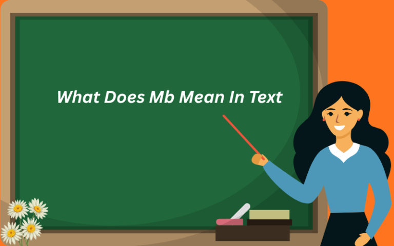 what does mb mean in text