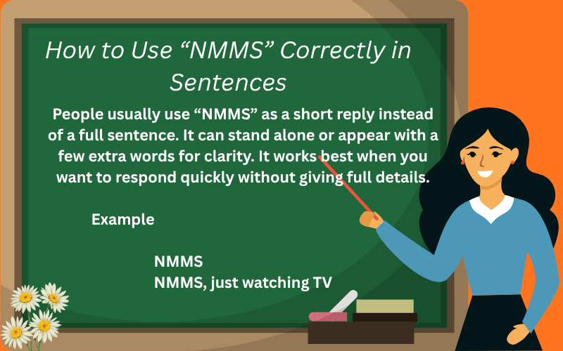 what does nmms mean in text