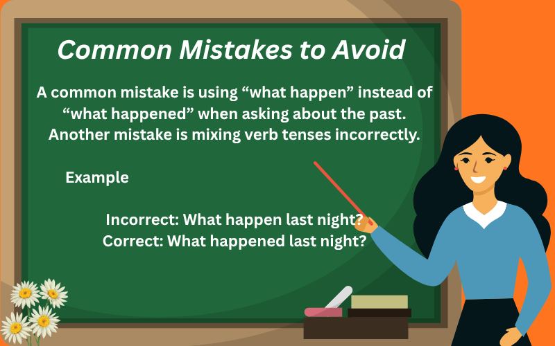 what happen or what happened