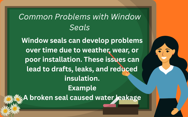 window seal or sill