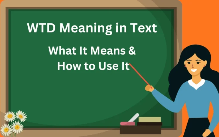 WTD Meaning in Text What It Means & How to Use It