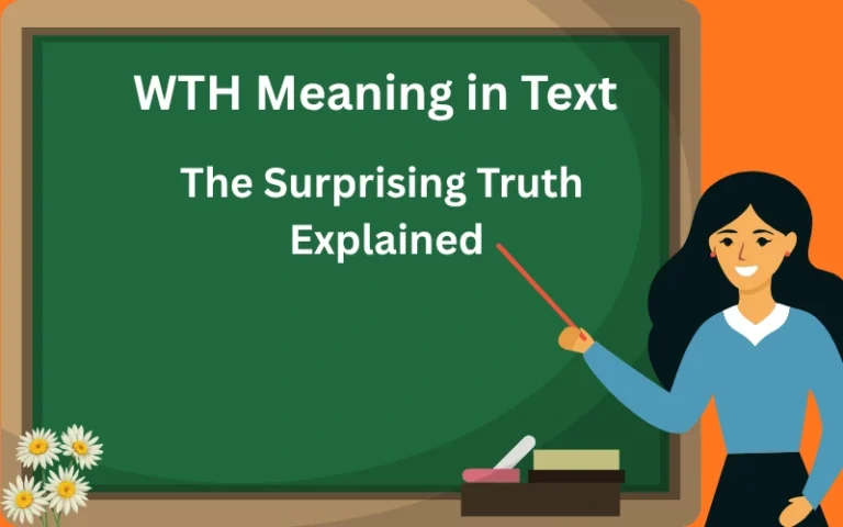 wth meaning in text