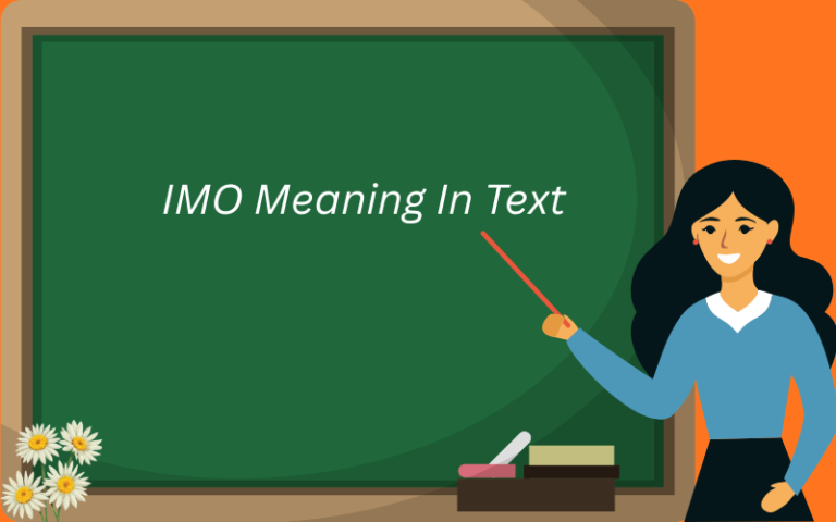 imo meaning in text