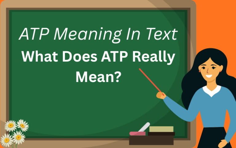 atp meaning in text