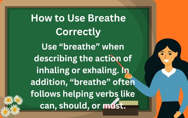 breath or breathe