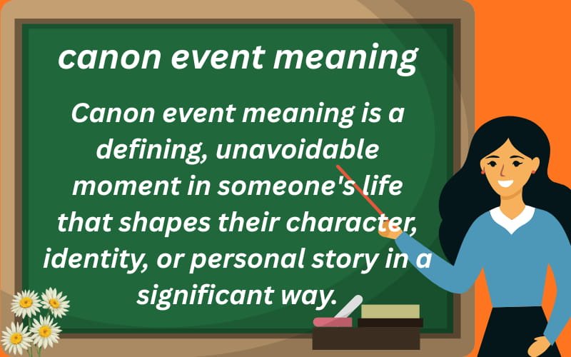 canon event meaning