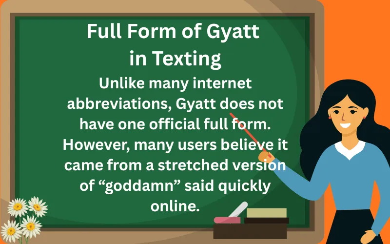 gyatt meaning in text