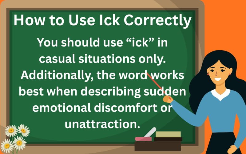 ick meaning in text