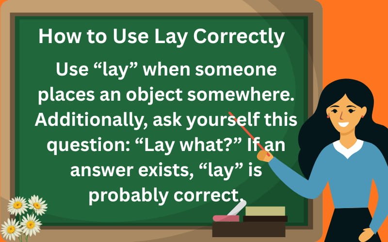 lay or lie