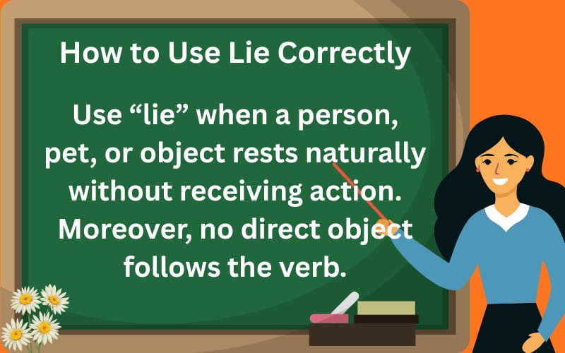 lay or lie