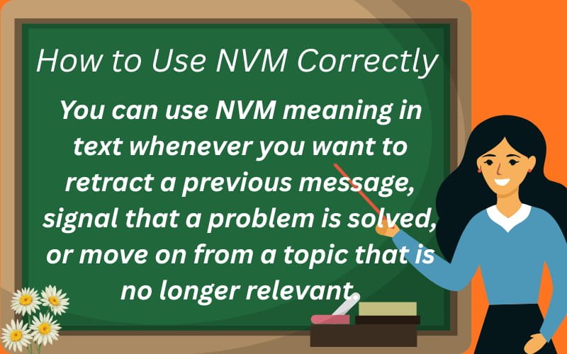 nvm meaning in text