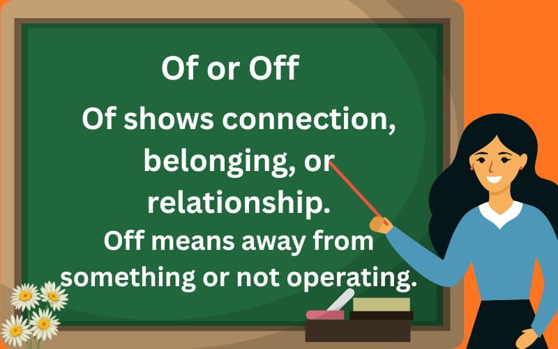 of or off