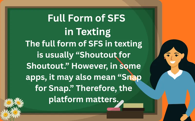 sfs meaning in text