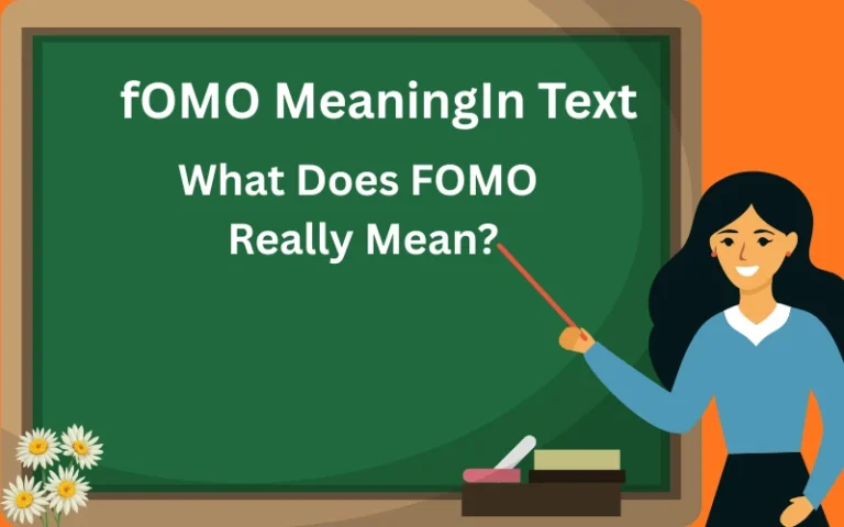 fomo meaning in text
