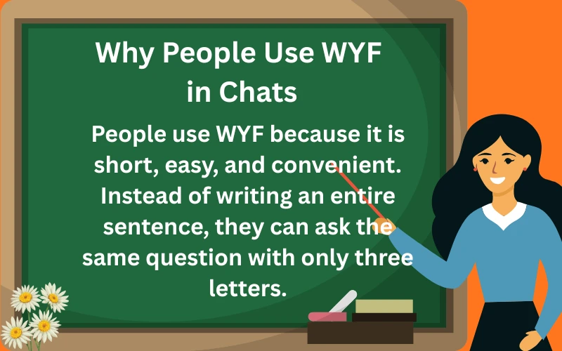 wyf meaning in text