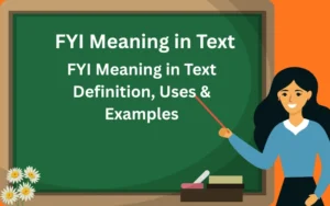 fyi meaning in text