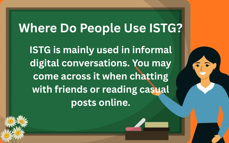 istg meaning in text
